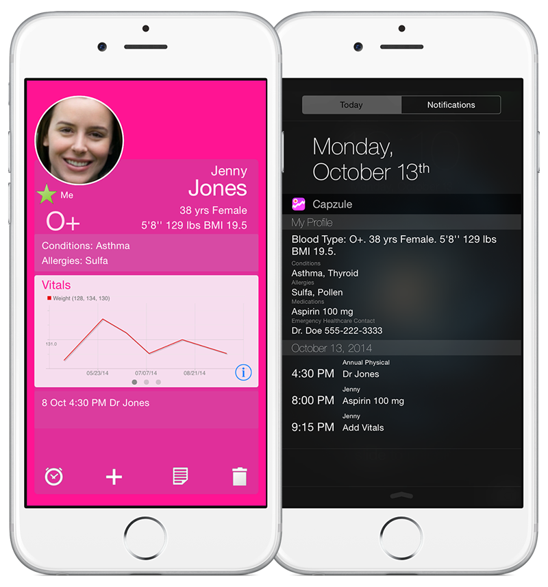 capzule phr your family health data in one app personal medicalhealth records